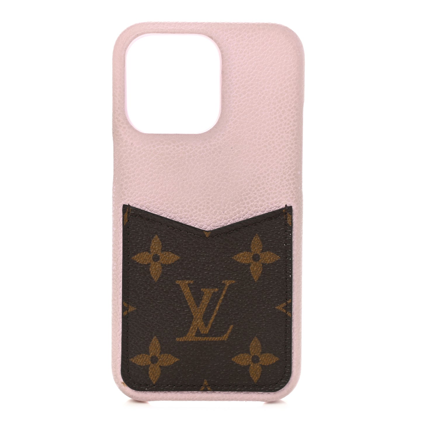 Monogram iPhone 13 Pro Bumper Rose Poudre