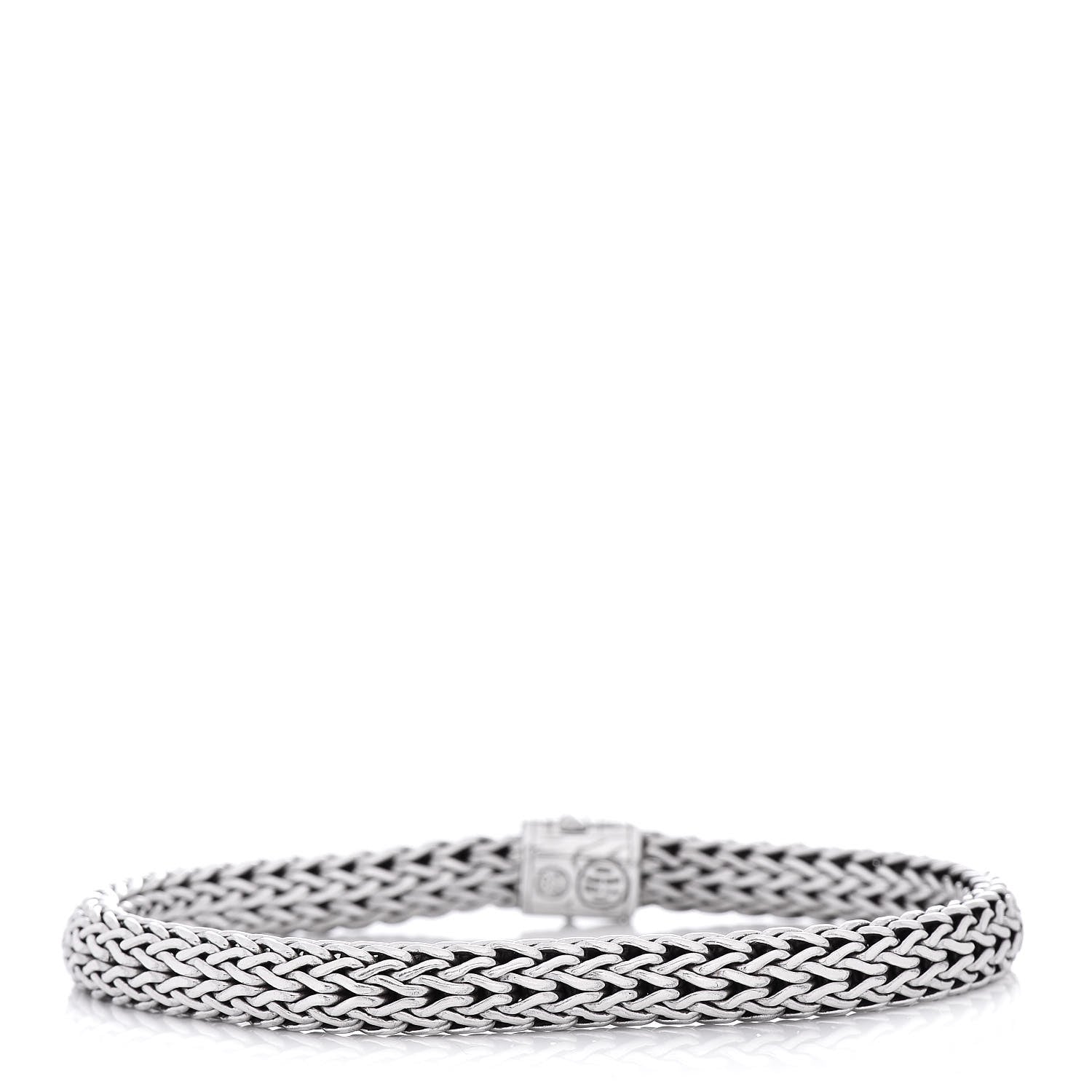 John Hardy Sterling Silver Black Sapphire 6.5mm Classic Chain Bracelet 3 of 4