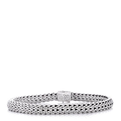 John Hardy Sterling Silver Black Sapphire 6.5mm Classic Chain Bracelet 3 of 4