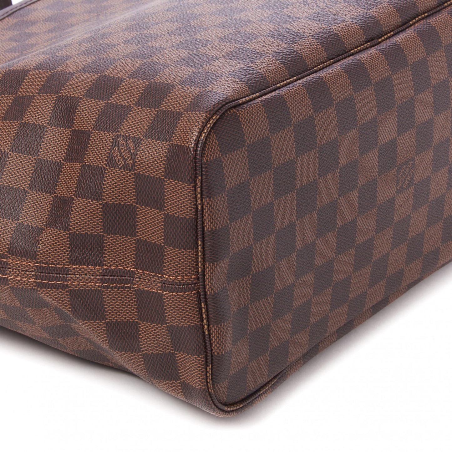Damier Ebene Neo Neverfull MM Rose Ballerine