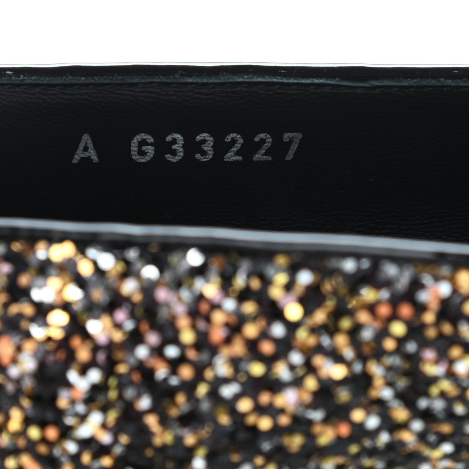 Chanel Glitter Fabric Patent Calfskin Moccasin Loafers 39 Black Bronze 7 of 8