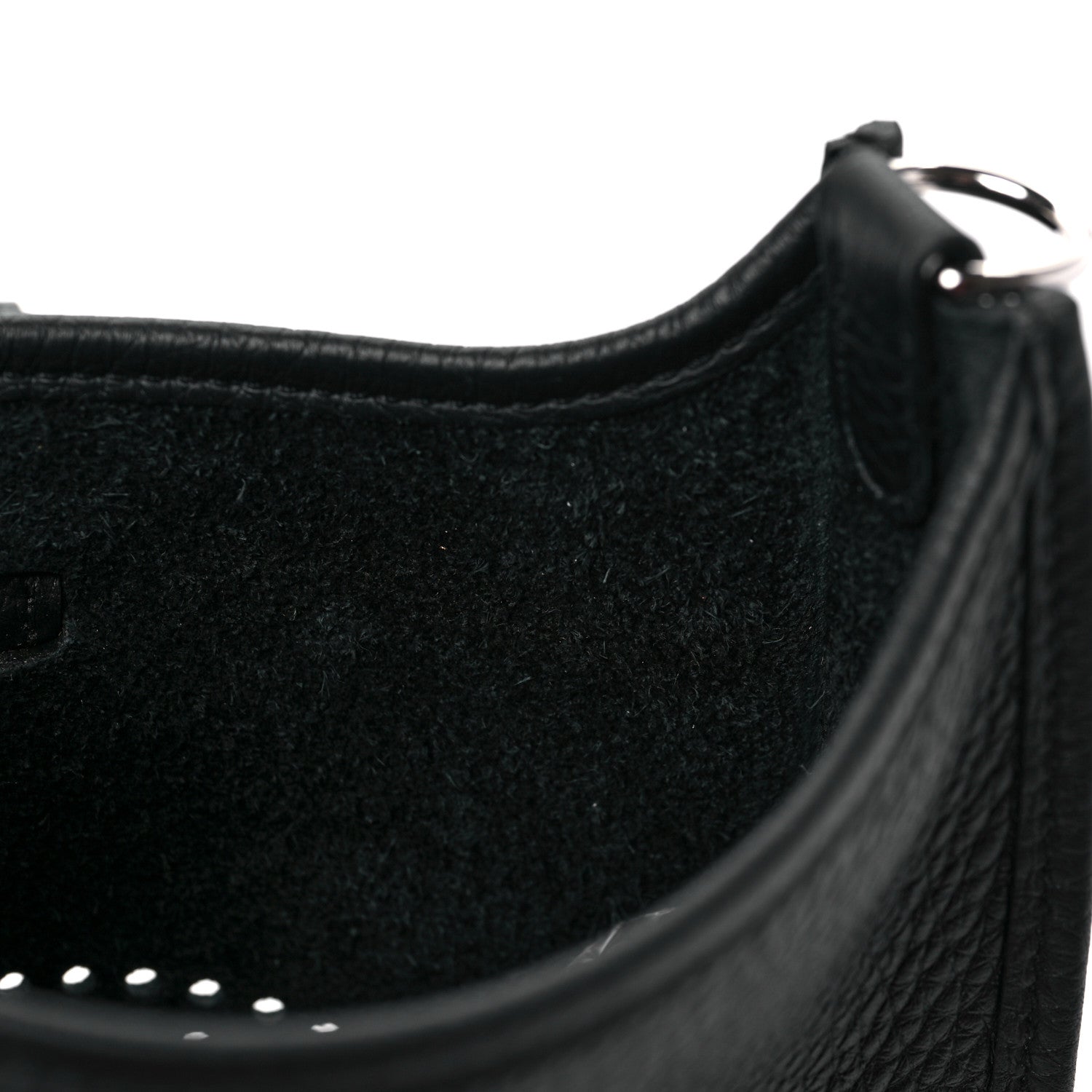 Hermes Taurillon Clemence Evelyne TPM Black 9 of 9