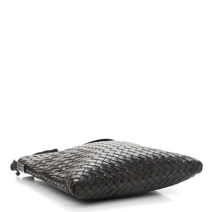 Bottega Veneta Nappa Intrecciato VN Crossbody Messenger Bag Ebano 3 of 10