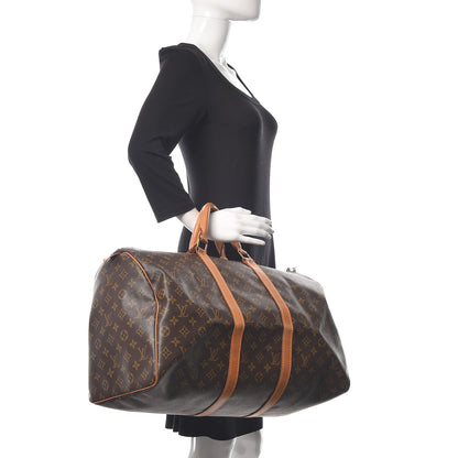 Louis Vuitton Monogram Keepall 50 2 of 10