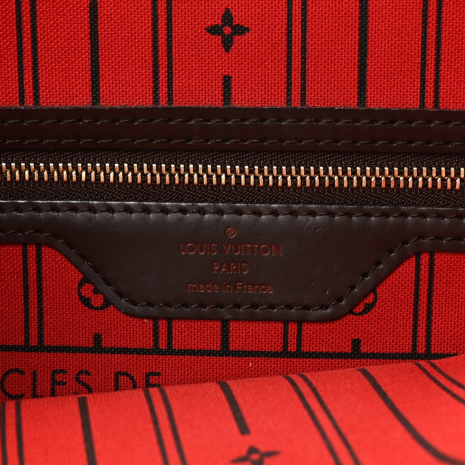 Louis Vuitton Damier Ebene Neverfull PM 6 of 9