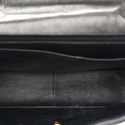 Chanel Lambskin Quilted Jumbo Single Flap Black 5 of 13