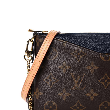 Louis Vuitton Monogram Pallas Clutch Blue Marine 8 of 11
