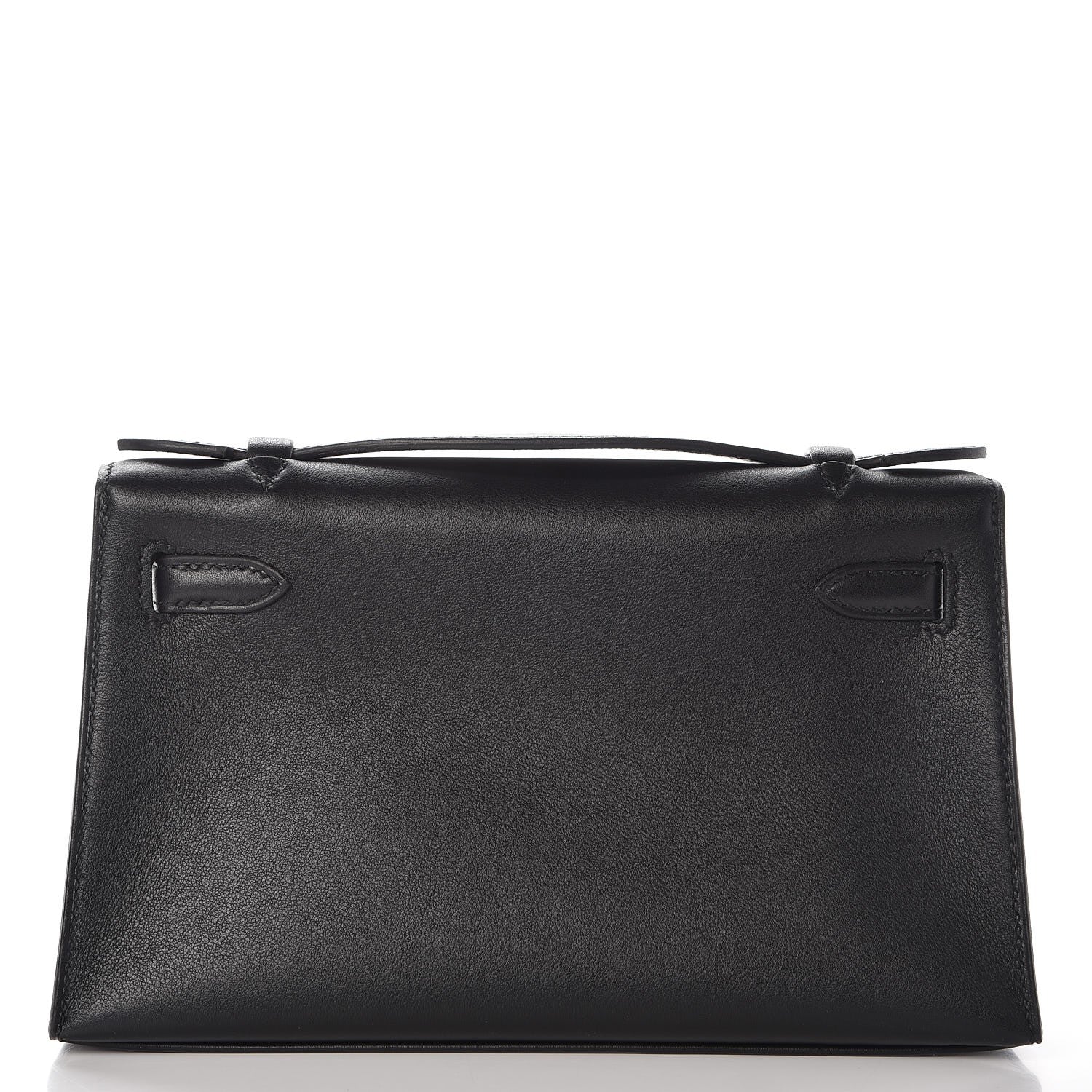 Hermes Swift Kelly Pochette Clutch Black 4 of 27