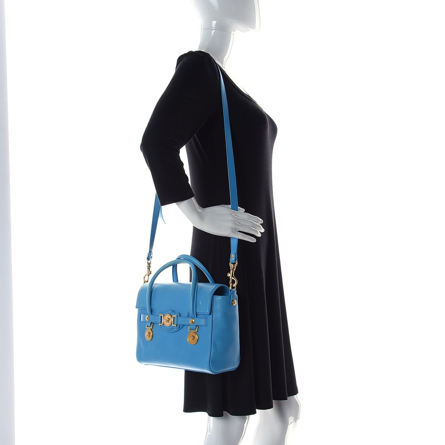 Calfskin Small Day Bag Blue