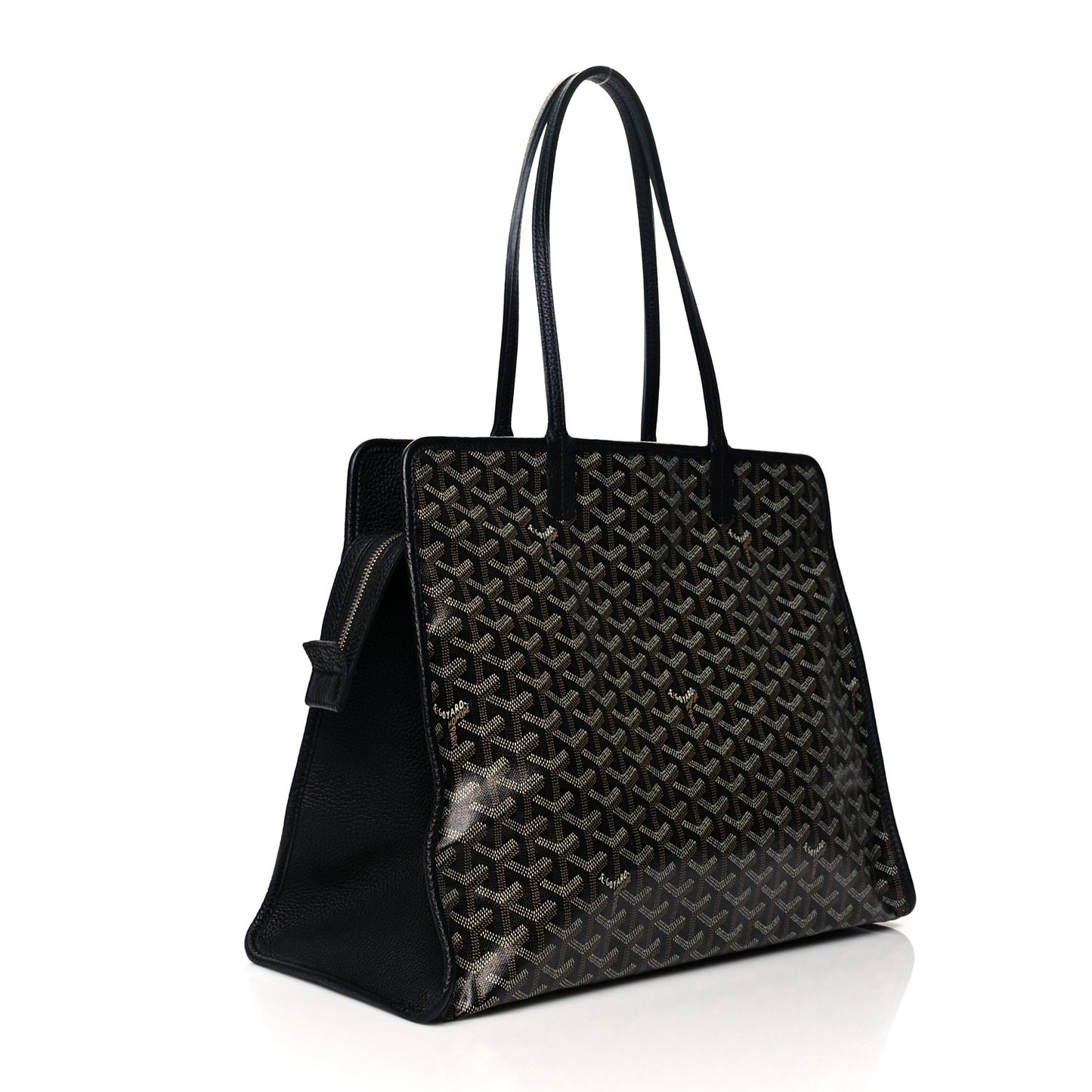 Goyardine Sac Hardy Pet Carrier PM Black