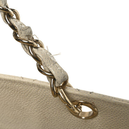 Chanel Caviar Quilted Petit Timeless Tote PTT Beige 11 of 11