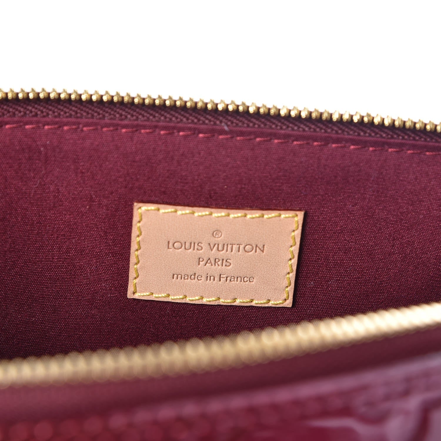 Louis Vuitton Vernis Alma PM Rouge Fauviste 6 of 7