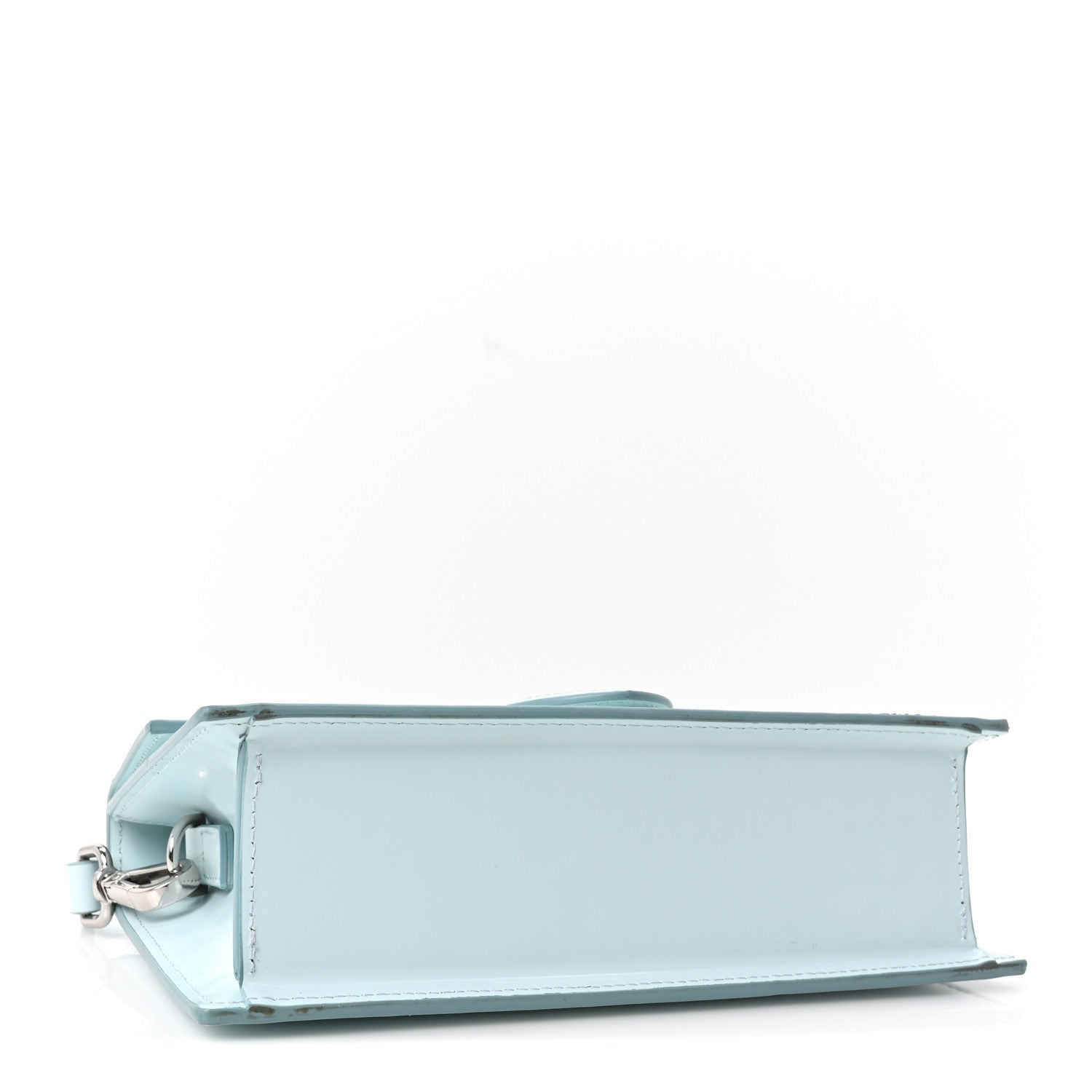 Jacquemus Glazed Calfskin Le Grand Bambino Light Blue 4 of 9