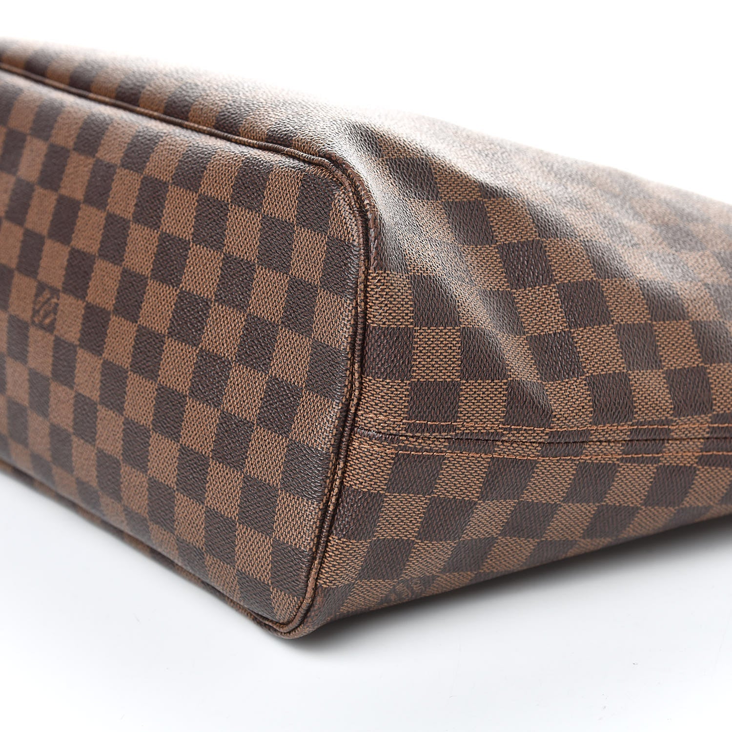 Louis Vuitton Damier Ebene Neo Neverfull MM Rose Ballerine 15 of 16