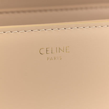 Celine Shiny Calfskin Teen Triomphe Nude 7 of 11