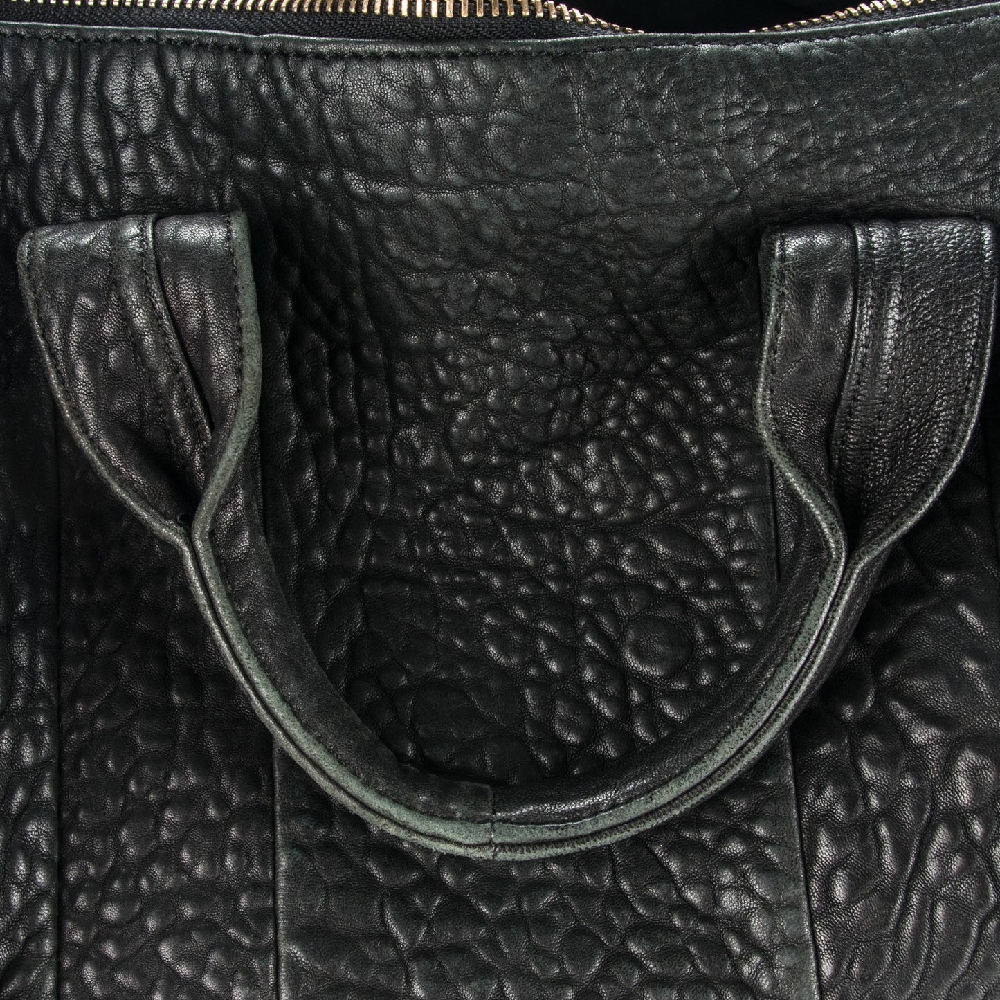 Pebbled Lambskin Rocco Black