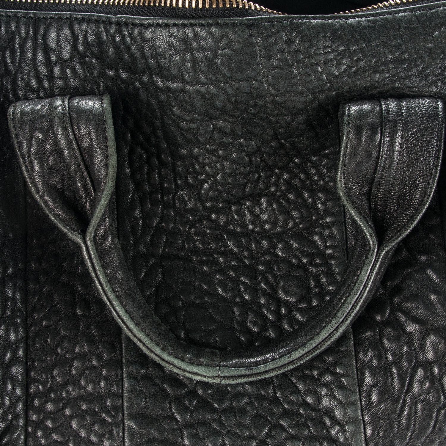 Alexander Wang Pebbled Lambskin Rocco Black 9 of 10