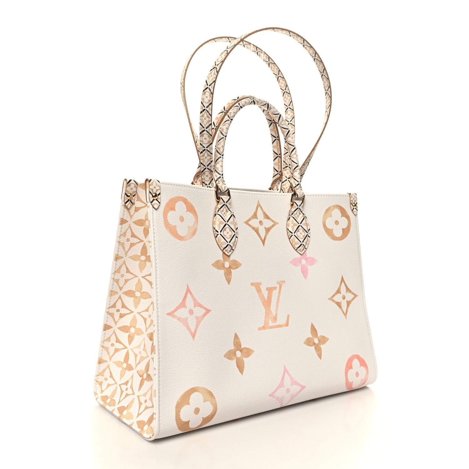 Louis Vuitton Monogram Giant By The Pool 2.0 Onthego MM Beige 3 of 11