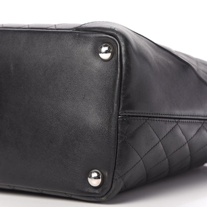 Chanel Calfskin Quilted Large Cambon Tote Black 13 of 17