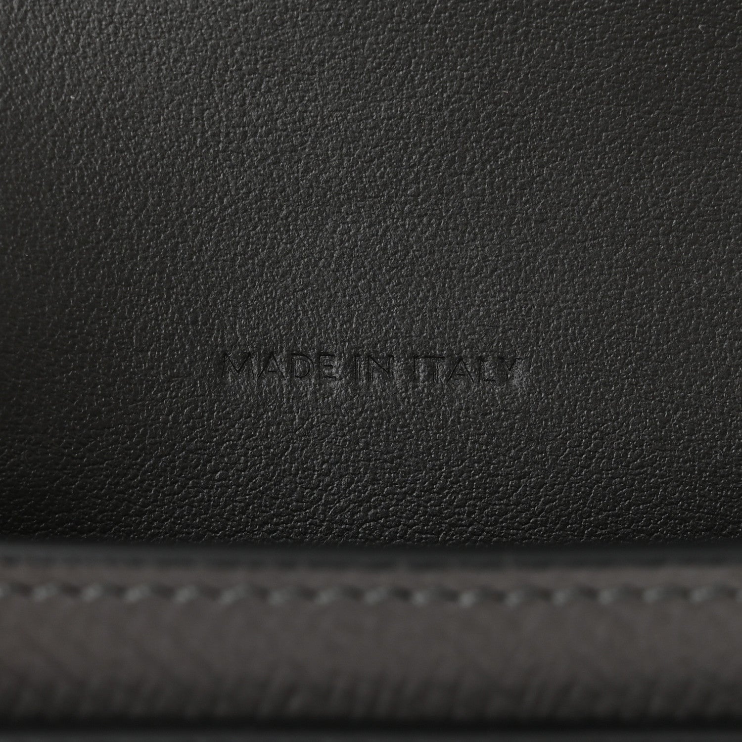 Celine Grained Calfskin Phone Pouch With Flap Grey 7 of 10