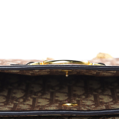 Christian Dior Monogram Chain Flap Brown 12 of 12