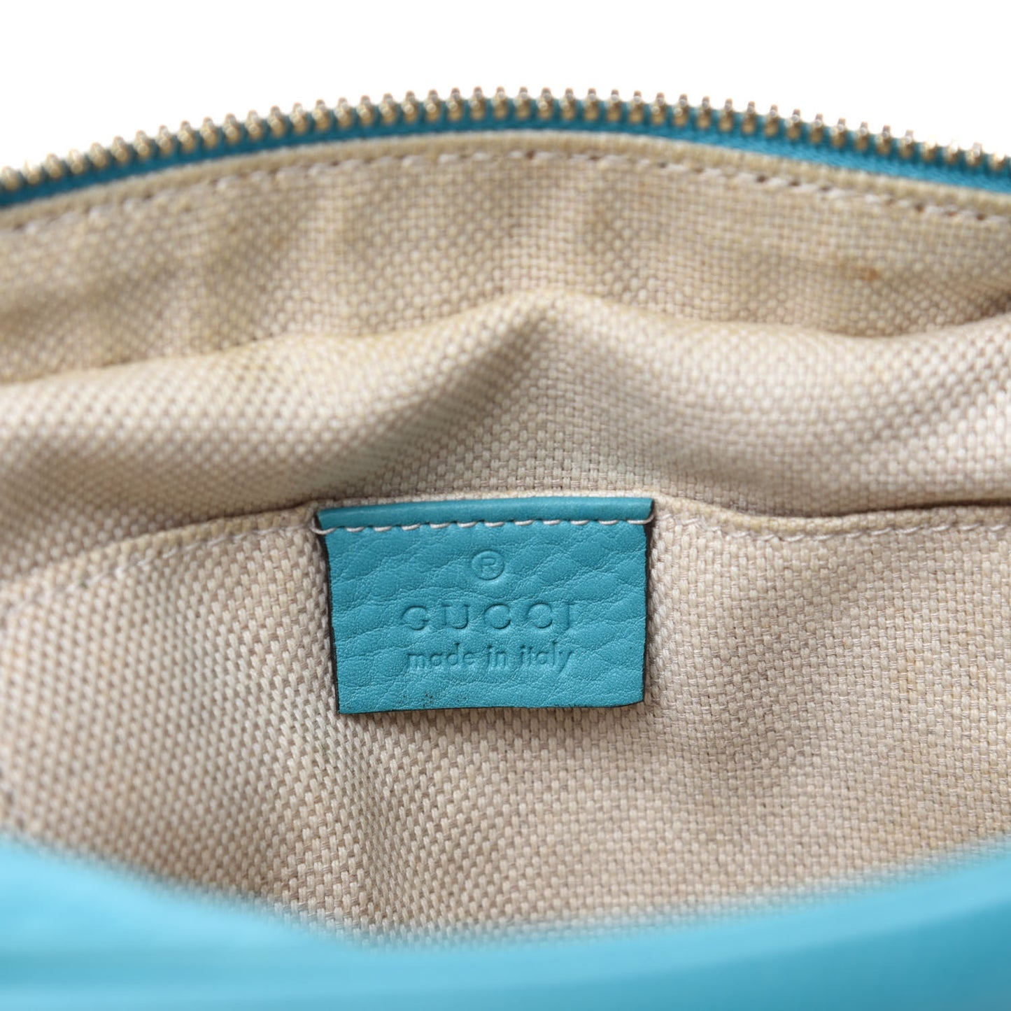 Pebbled Calfskin Small Soho Disco Bag Deep Cobalt