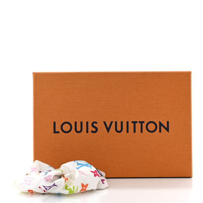 Louis Vuitton LV x TM Monogram Multicolor Chouchou White 4 of 4