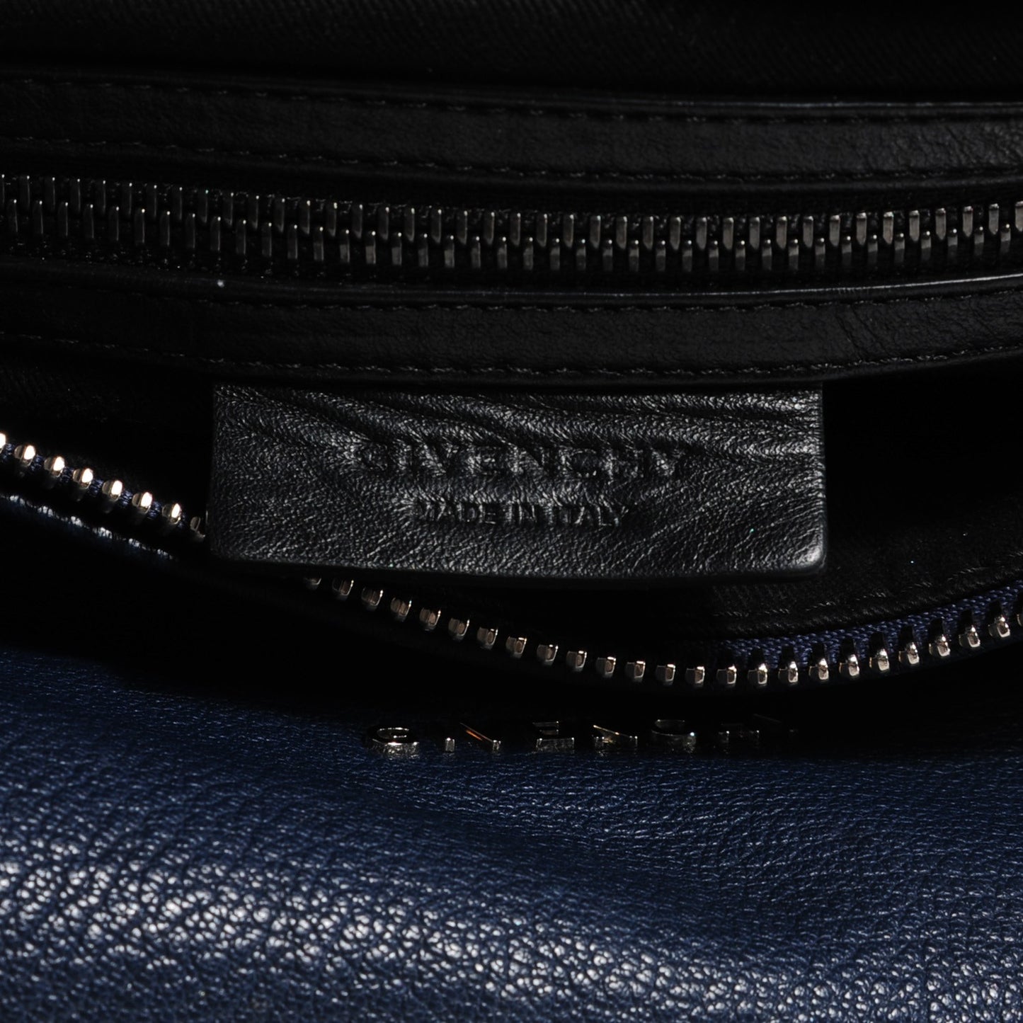 Sugar Goatskin Medium Pandora Midnight Blue