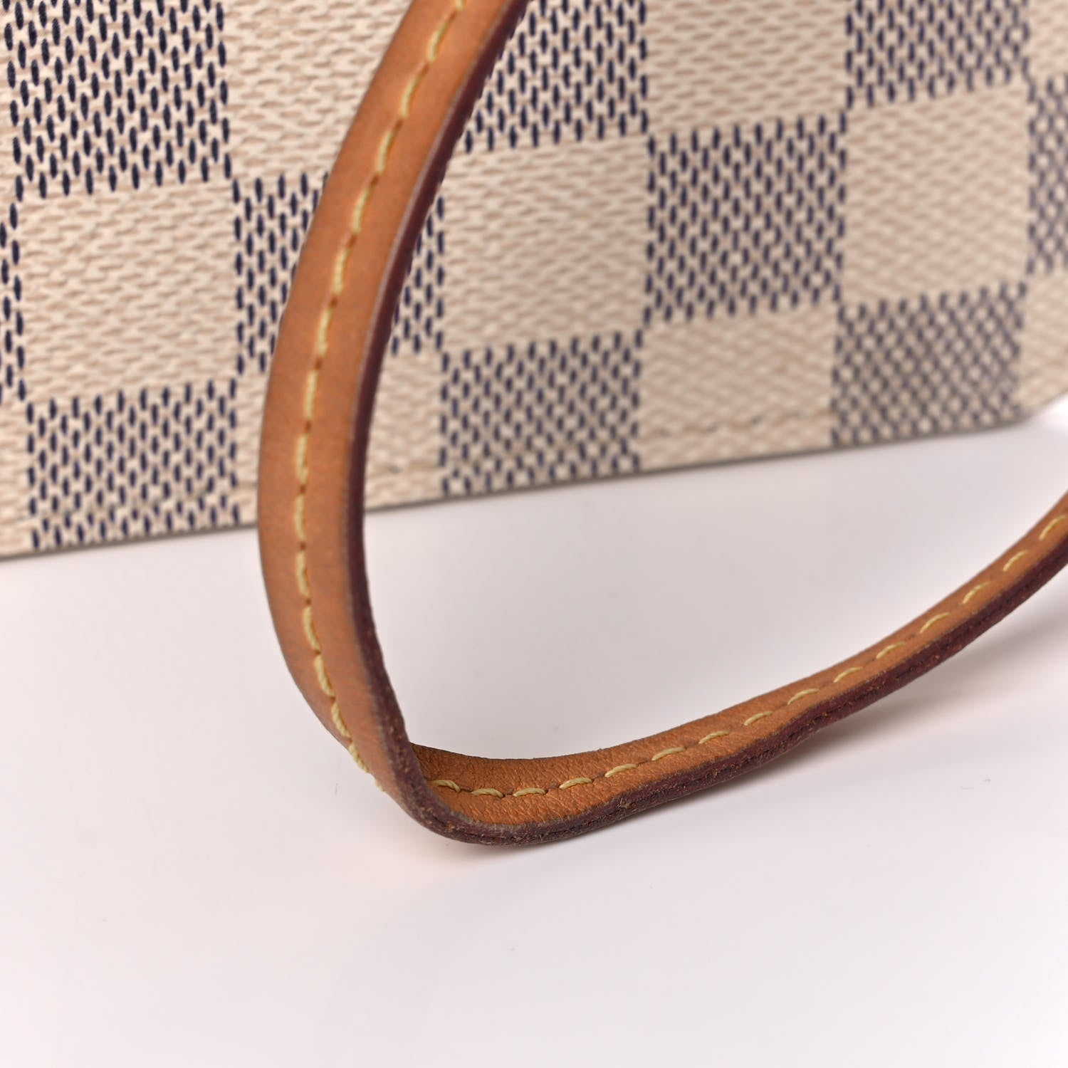 Louis Vuitton Damier Azur Neverfull MM GM Pochette Rose Ballerine 12 of 12