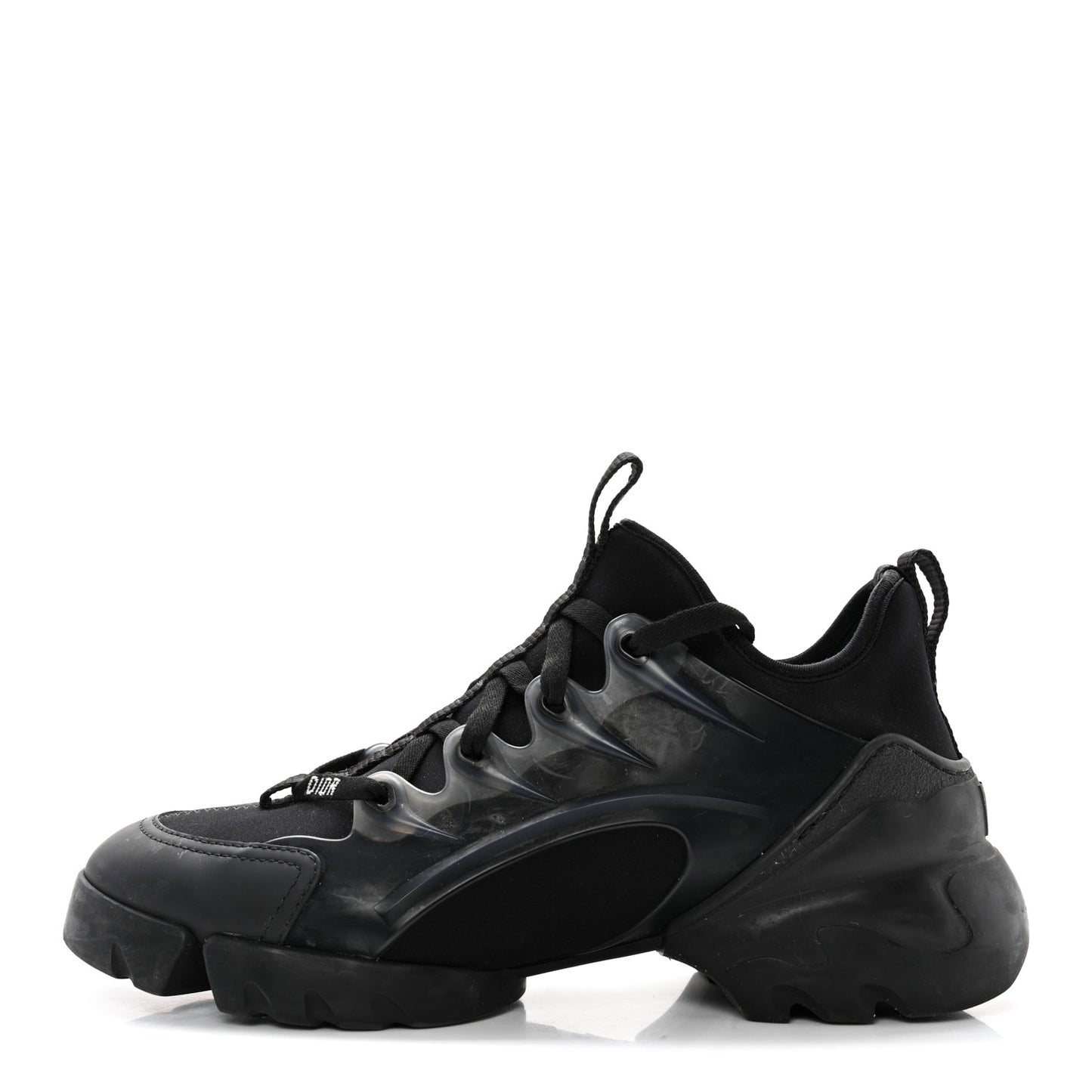Neoprene Rubber Womens D-Connect Sneakers 36 Black