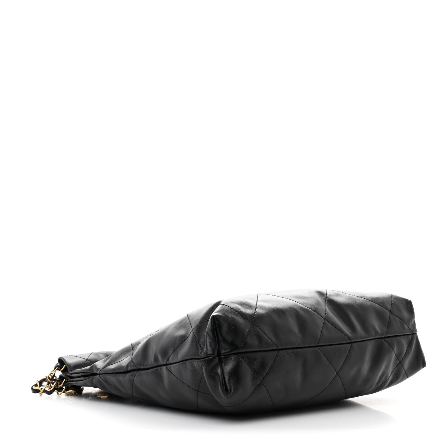 Chanel Shiny Calfskin Quilted Small Chanel 22 Black 5 of 12
