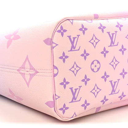Louis Vuitton Monogram Giant Spring In The City Neverfull MM Sunrise Pastel 8 of 9
