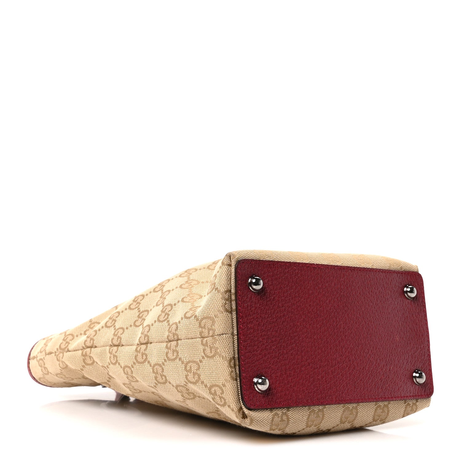 Gucci Monogram Small Eclipse Tote Red 4 of 10