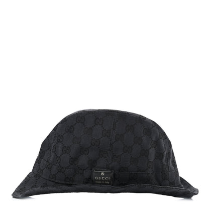 Gucci GG Monogram Bucket Hat S Black 4 of 9