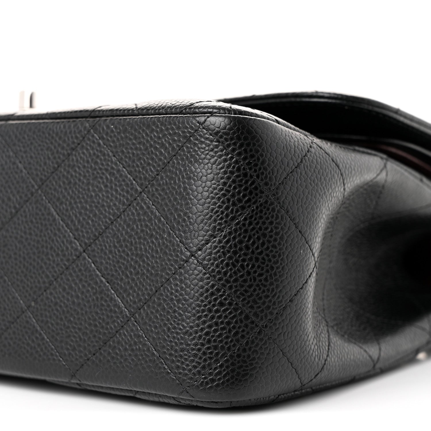 Chanel Caviar Quilted Jumbo Double Flap Black 10 of 12