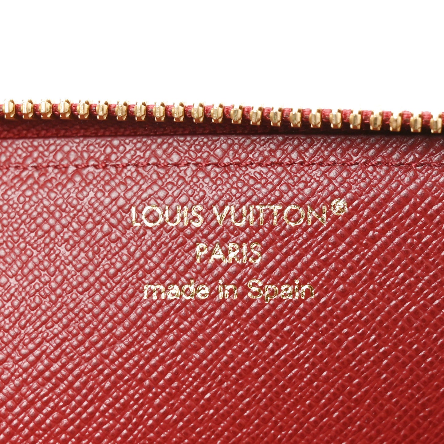 Monogram Charlotte Pencil Pouch Rouge