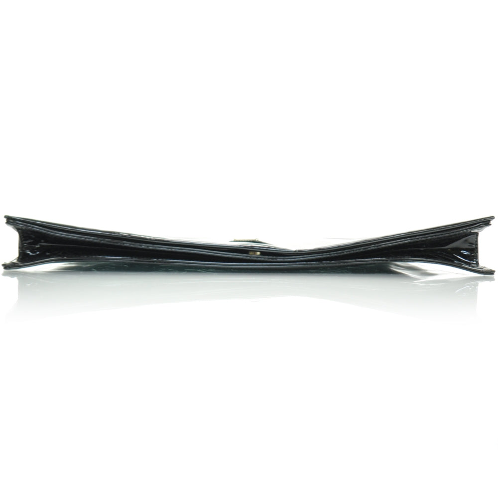 Vernice Flat Clutch Black