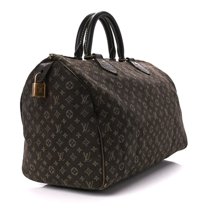 Louis Vuitton Mini Lin Speedy 30 Ebene 3 of 12