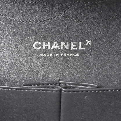 Chanel Lambskin Quilted Jumbo Double Flap Dark Grey 6 of 11