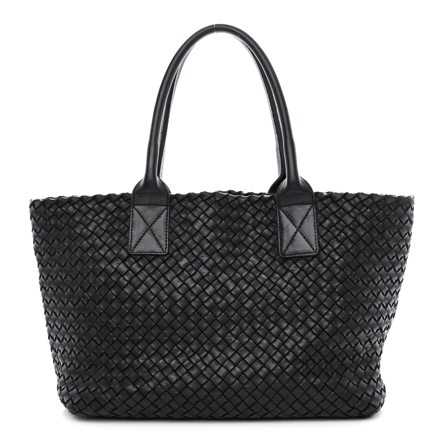 Bottega Veneta Nappa Intrecciato Mini Cabat Black 1 of 16