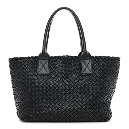 Bottega Veneta Nappa Intrecciato Mini Cabat Black 1 of 16