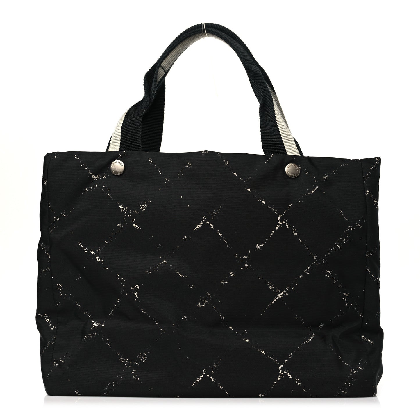 Nylon Travel Toiletry Tote Black