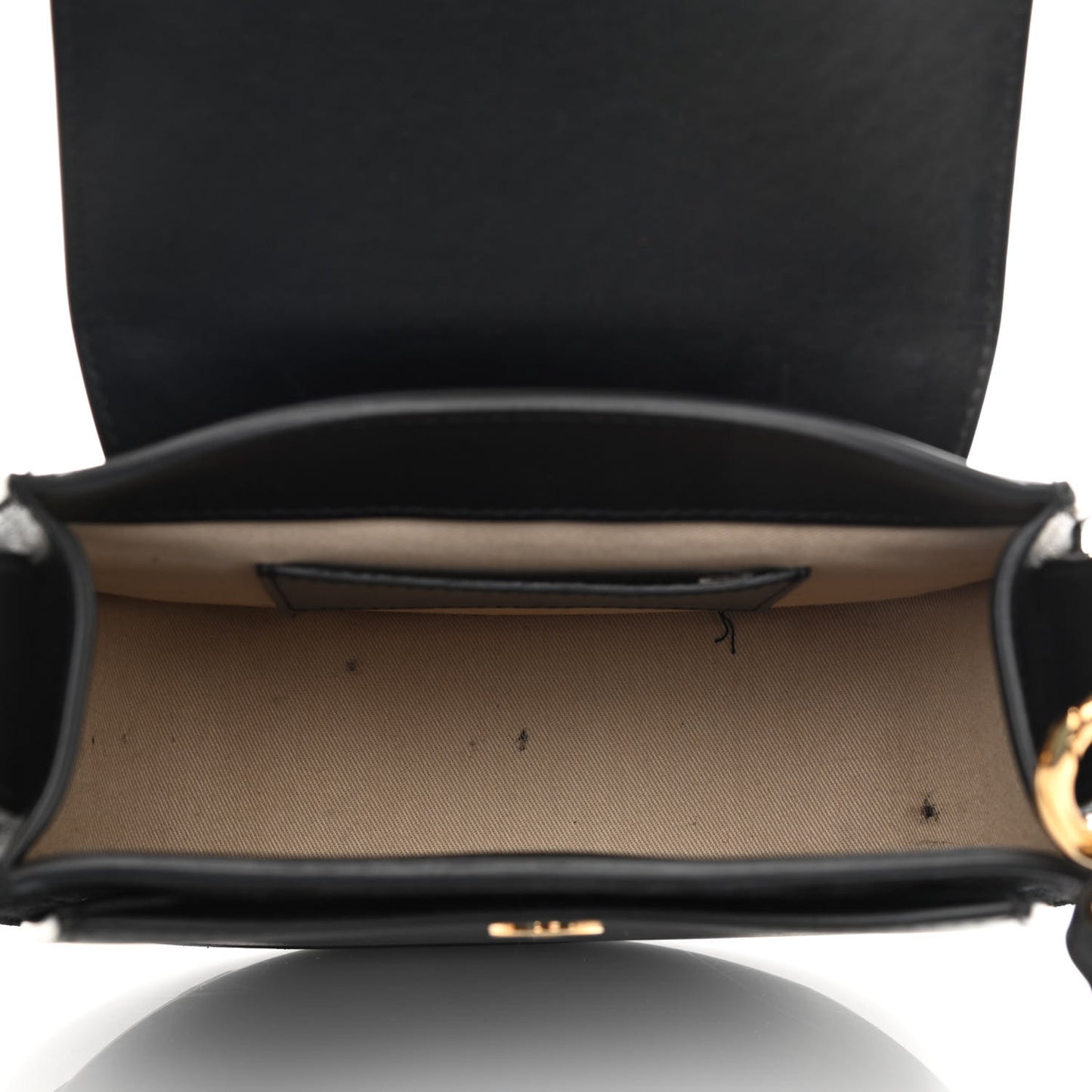 Calfskin Small Tess Bag Black