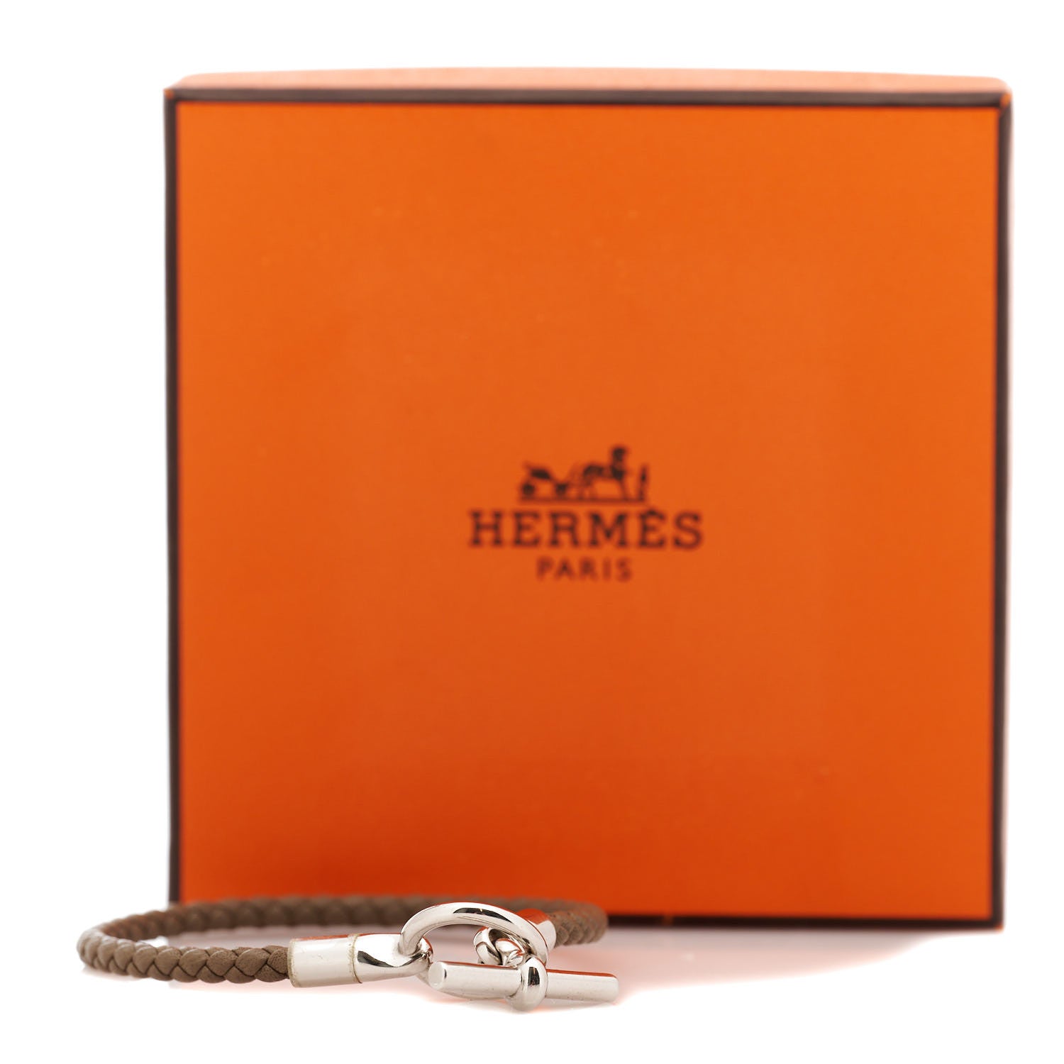 Hermes Swift Glenan Bracelet T3 Etoupe 4 of 4