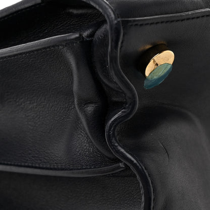 Saint Laurent Calfskin Large Sac de Jour Carryall Navy 12 of 12