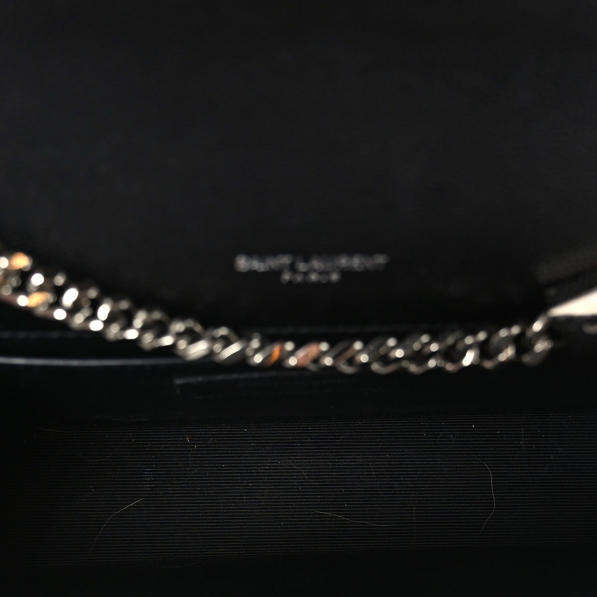 Grain De Poudre Small Monogram Kate Satchel Black