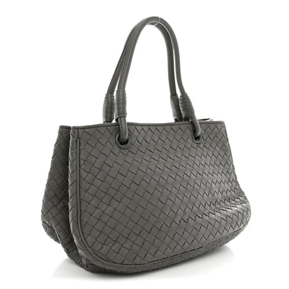 Bottega Veneta Nappa Intrecciato Small Tote Grey 3 of 10