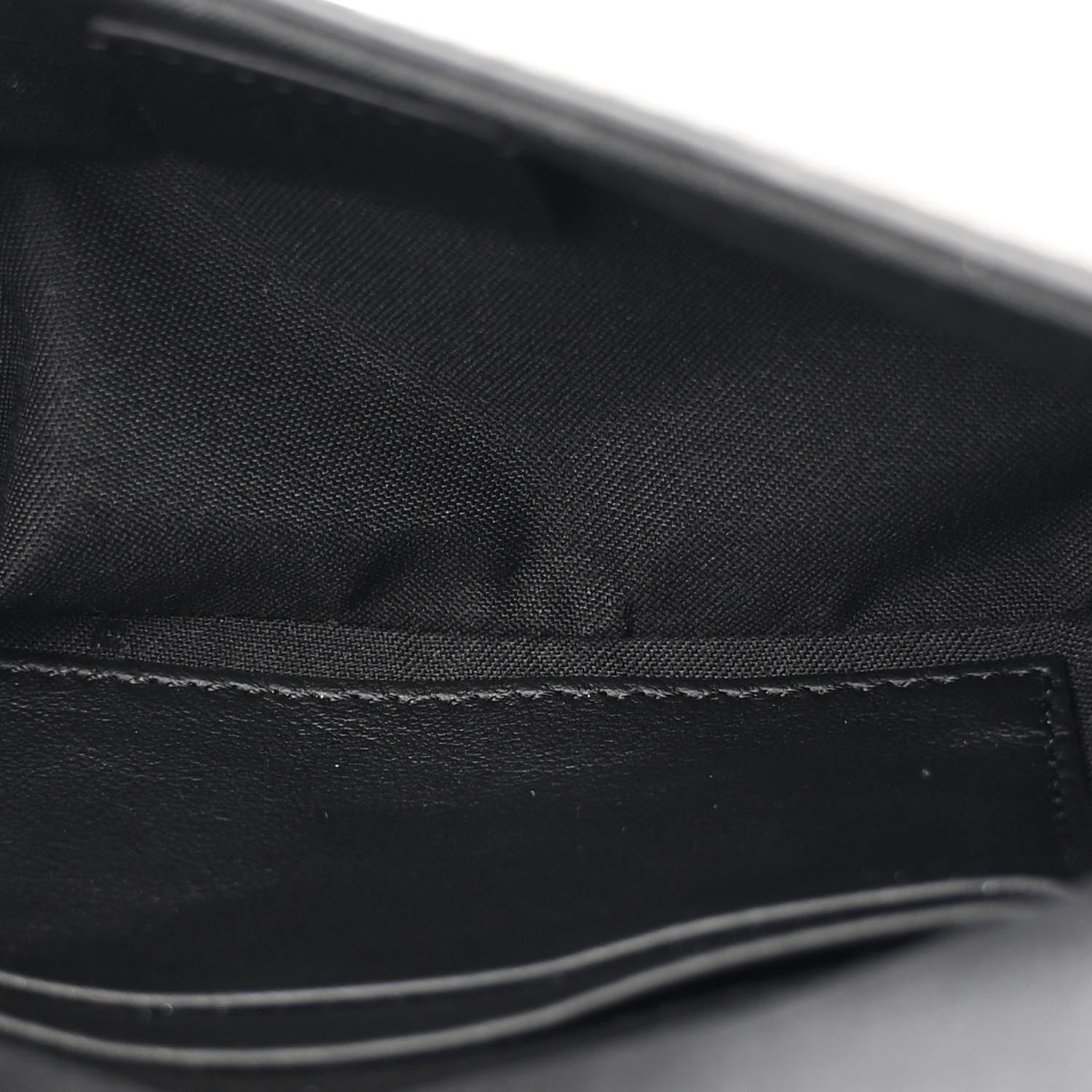 Fendi Vitello Grace Matte Duo Baguette Black 5 of 12