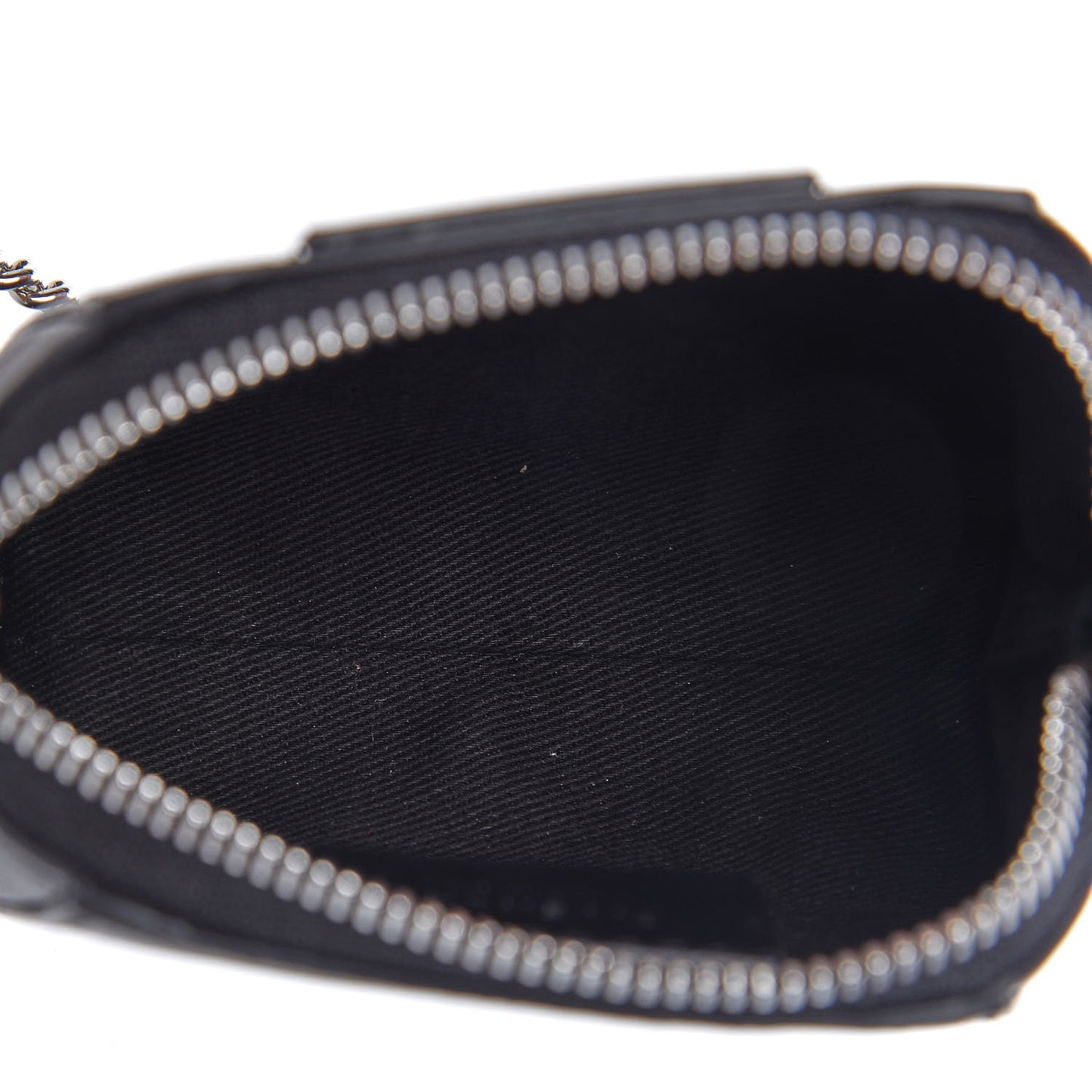 Lambskin Baby Antigona with Chain Black
