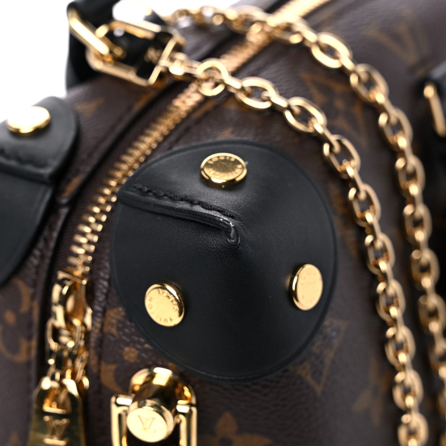 Monogram Petite Malle Souple Black